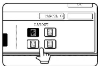 OK CANCEL OF LAYOUT