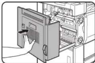 SHARP MX-M620U - Gently close the duplex unit. - 1