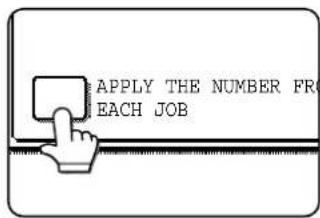 APPLY THE NUMBER FROM EACH JOB