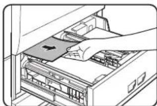 SHARP MX-M620U - Remove the misfed paper. - 1