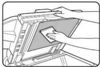 SHARP MX-M620U - Cleaning the document glass and the automatic document feeder - 2