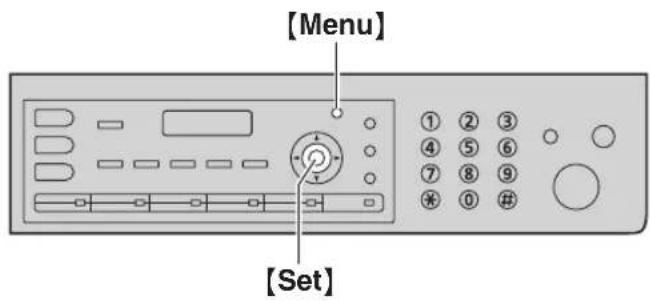 [Menu] [Set]
