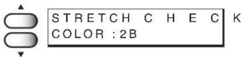 STRETCH CHECK COLOR :2B