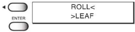 ROLL< >LEAF ENTER