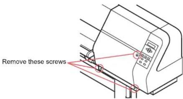 Remove these screws
