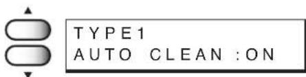 TYPE1 AUTO CLEAN :ON
