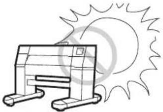 Mimaki Tx2-1600 - Precautions in installation - 2