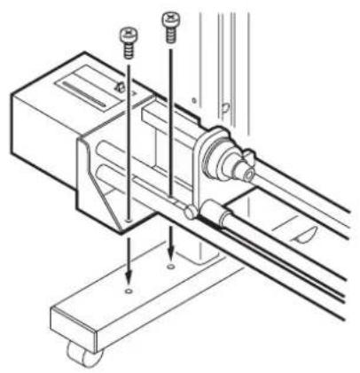 Mimaki Tx2-1600 - Attaching loading unit - 1
