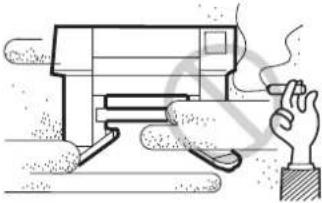 Mimaki Tx2-1600 - Precautions in installation - 10
