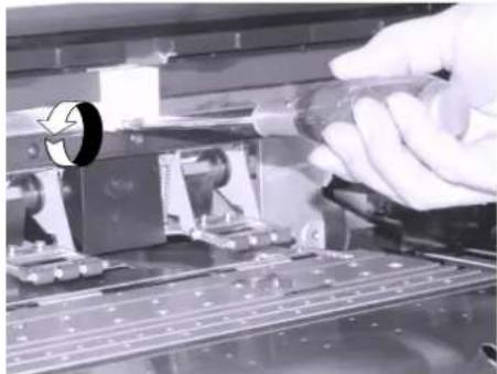 Mimaki Tx2-1600 - How to remove the stopper - 1