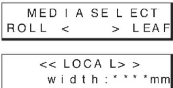 MEDI A SELECT ROLL < > LEAF << LOCAL>> width : * * * * mm