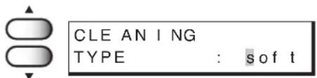 CLE AN I NG TYPE : soft