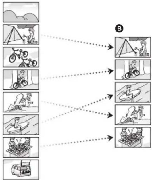 graph TD A["Start: Camping at night"] --> B["Step 1: Traveling person"] A --> C["Step 2: Bicycle and bicycle"] A --> D["Step 3: Traveling person in rain"] A --> E["Step 4: Traveling person in beach"] A --> F["Step 5: Traveling person in boat"] G["Start: Traveling at night"] --> H["Step 1: Traveling…