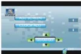 SYSTEM ADJ SCREEN CLOCK ADJ DOO DO