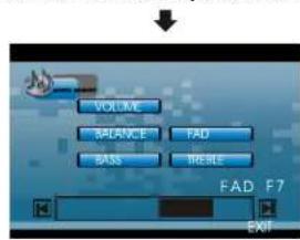 VOLUME BALANCE FAD BASS MERCE FAD F7 EXIT