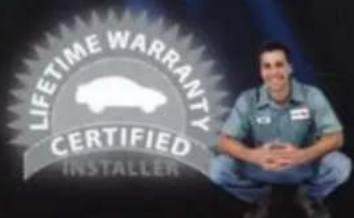 LIFETIME WARRANTY CERTIFIED INSTALLER