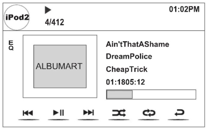 iPod2 4/412 01:02PM EQ ALBUMART Ain'tThatAShame DreamPolice CheapTrick 01:1805:12