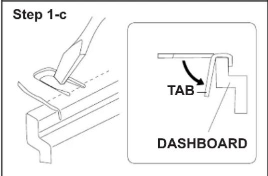 Step 1-c TAB DASHBOARD