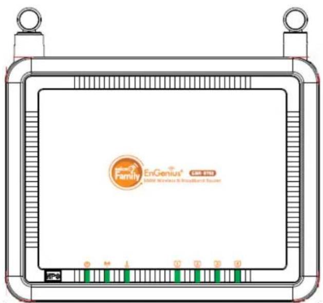 Family EnGenius® 500W Wireless & Broadband Router 0 M 1 0 2 3 0