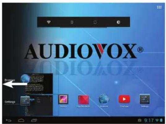AUDIOVOX® Browser Settings