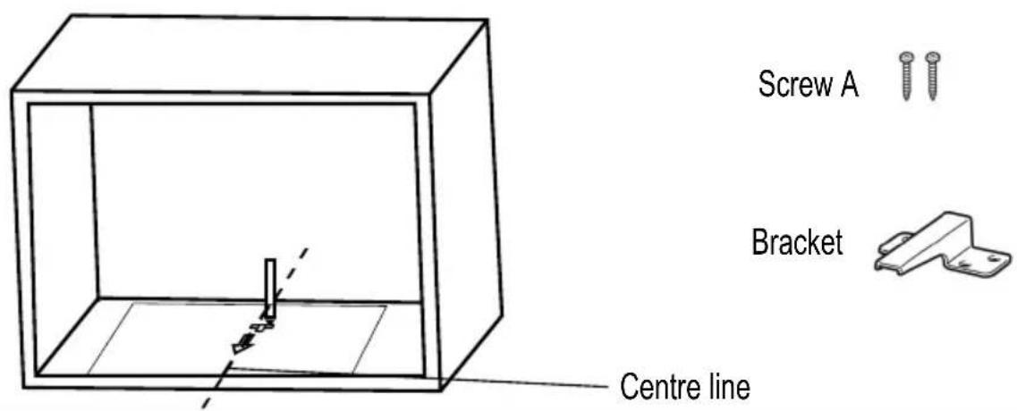 Screw A Bracket Centre line