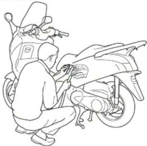 Honda FES150 (2007) - Lavado del escúter - 1