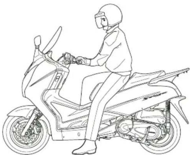 Honda FES150 (2007) - RIDING - 2