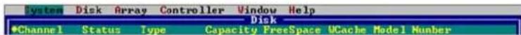 Highpoint RocketRAID 3560 - BIOS Commands - 1