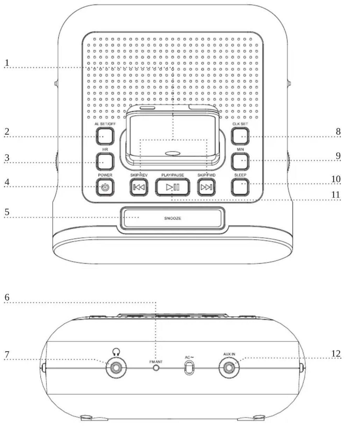 GPX CI189 - Battery Backup - 2