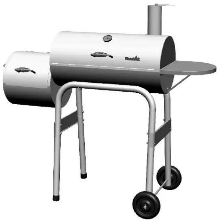 Char-Broil 12201570 - Smoker, BBQ and Grill - 1