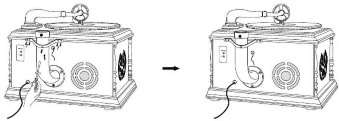 Pyle PTCDCS3UIP - BIG HORN SPEAKER ASSEMBLY INSTRUCTIONS - 3