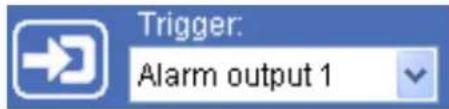 Trigger: Alarm output 1