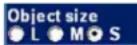 SONY SNC-DM160 - Object size - 1
