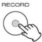 TEAC GF-350 - Press the RECORD button. - 1