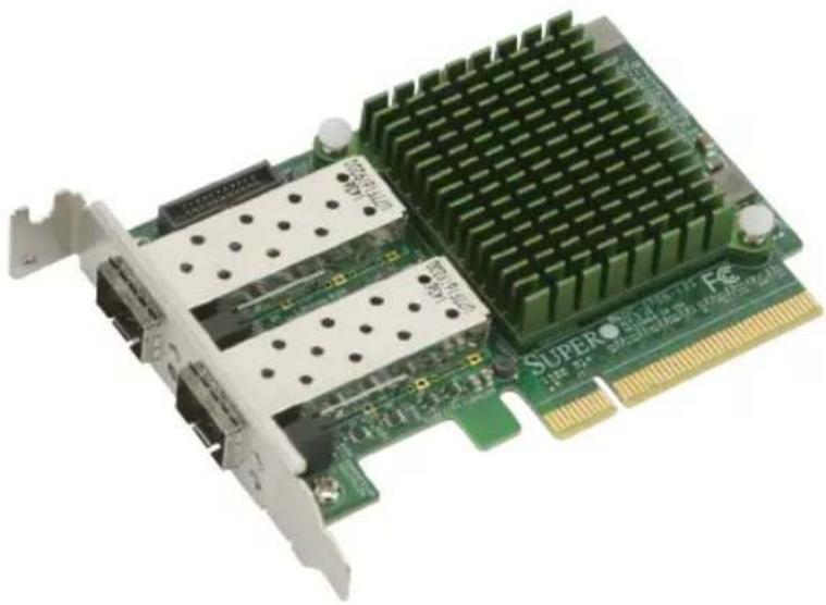 Supermicro AOC-STGN-I2S - 2-1 Add-On Card Image and Layout - 3