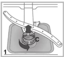 INDESIT DFP 27B1 A EU - Pulire i filtri - 1