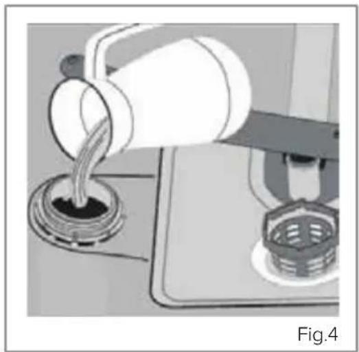 CDA WC431 - To Add Dishwasher Salt, Follow the Steps Below: - 2
