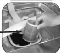 SAUTER DWS20BX - Cleaning the waste filters The filtration system consists of several components: - 3