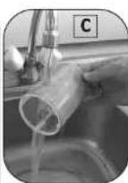 SAUTER DWS20BX - Cleaning the waste filters The filtration system consists of several components: - 5