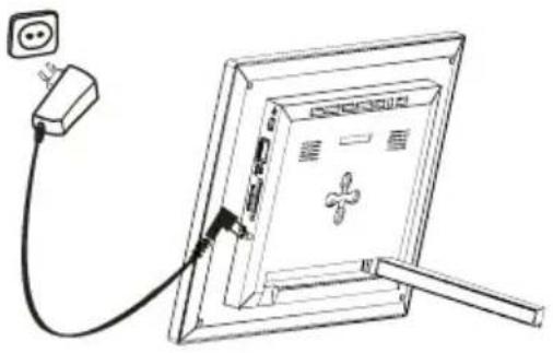 VIEWSONIC VFM842-52 - Connecting to the power - 1