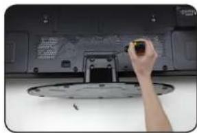 VIZIO M470SV - Installing the TV Stand - 2