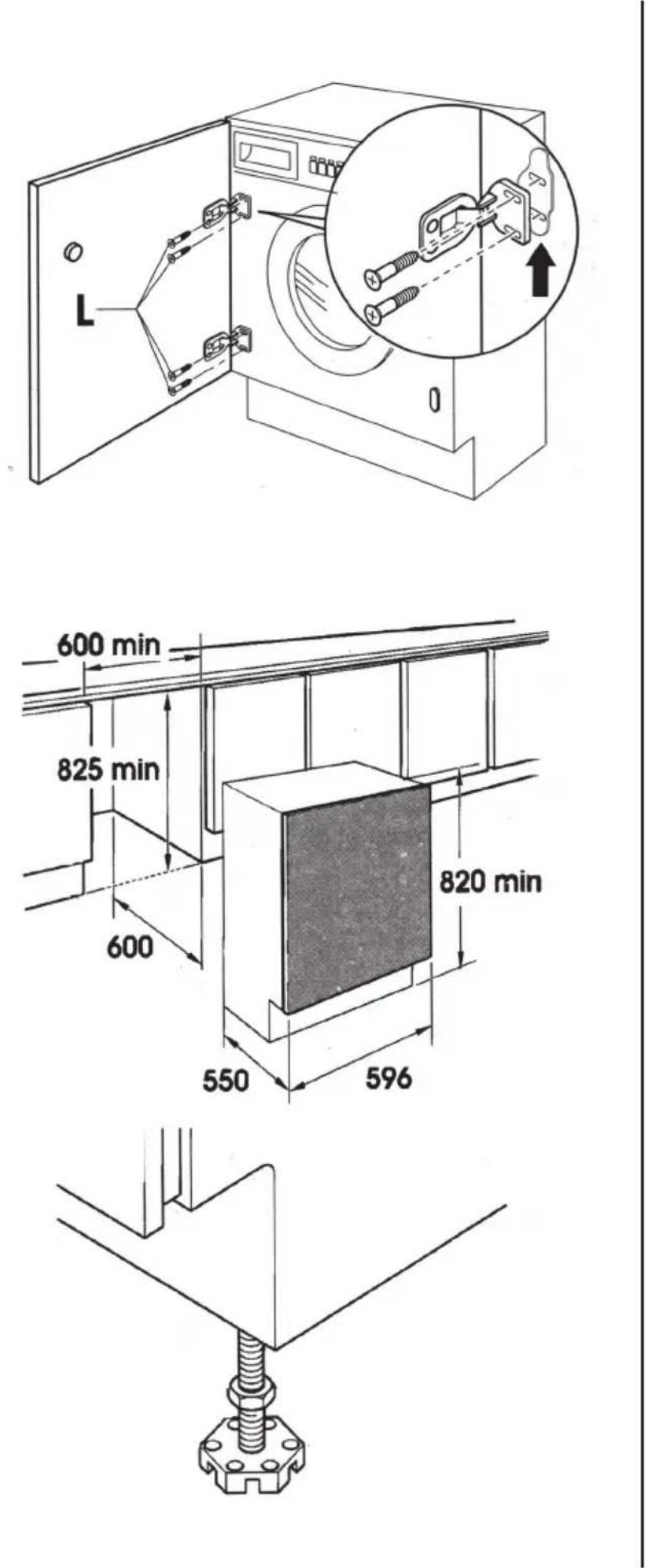 Caple WMi2006 - INSTRUCTIONS FOR MOUNTING DOOR - 4