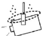 SANYO PDG-DWT50L - CAUTION ON HANGING FROM THE CEILING - 1