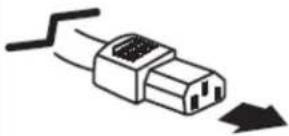 SANYO PDG-DWT50L - ⑦ Connecting the Supplied Power Cable - 2