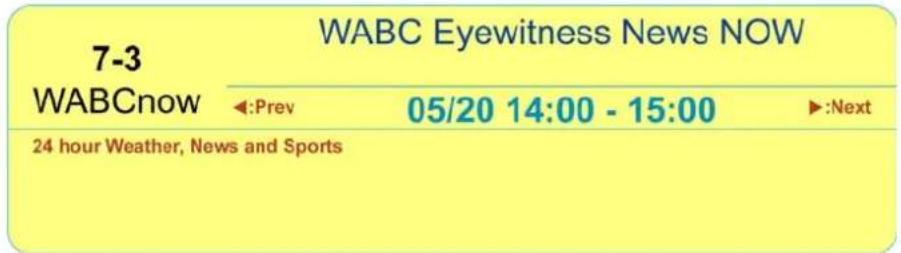 7-3 WABC Now WABC Eyewitness News NOW ◄:Prev 05/20 14:00 - 15:00 ►:Next 24 hour Weather, News and Sports