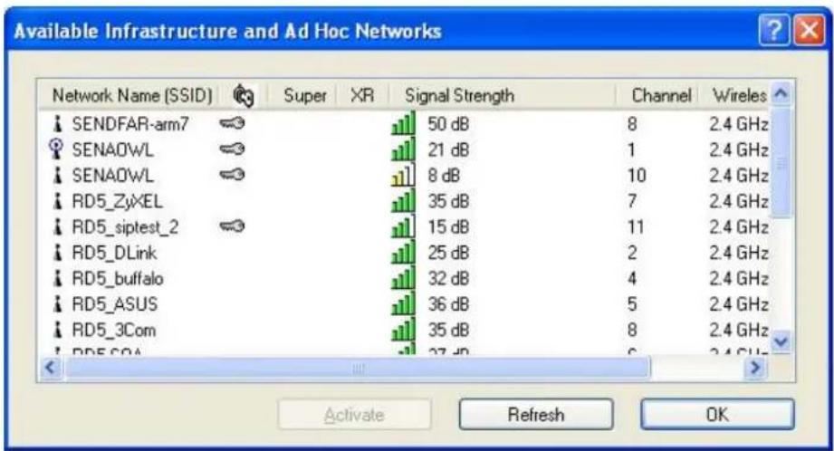 ENGENIUS EUB-362 EXT - Scan for available networks - 1
