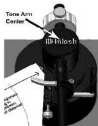 Tone Arm Center Inlash