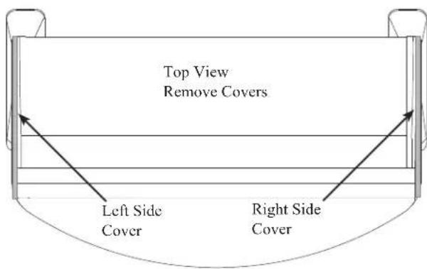 Top View Remove Covers Left Side Cover Right Side Cover