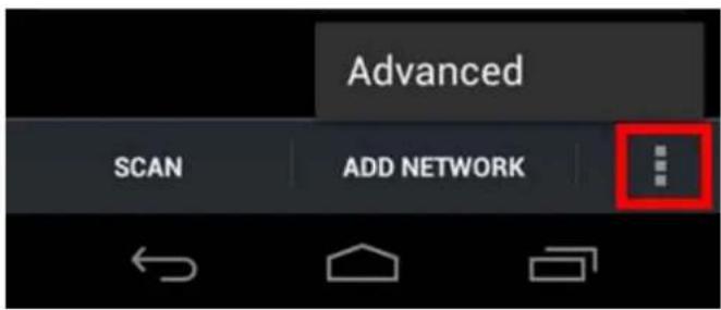Advanced SCAN ADD NETWORK