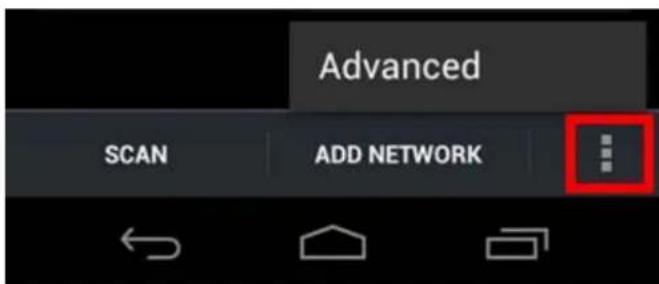 Advanced SCAN ADD NETWORK
